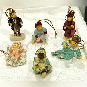 Ashton Drake Heirloom Miniature Baby Doll Ornaments Lot of 24 Ornaments Complete
